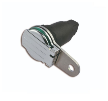 Toon details van Sigaret aansluiting met zelfsluitende chrome klep en RVS houder BAAS Afbeeldingen van Sigaret aansluiting met zelfsluitende chrome klep en RVS houder BAAS