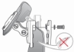 Afbeeldingen van Opzetruit transparant model Clip-On Puig (klemmen) 325x102mm
