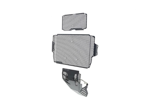 Afbeeldingen van Radiator/oliekoeler/engine guard cover set Evotech Performance div. Ducati Multistrada 1260