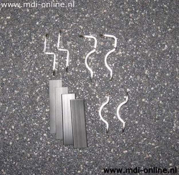 Afbeeldingen van Windscherm Puig bevestigingset Type A. voor America 1-2-3 windschermen