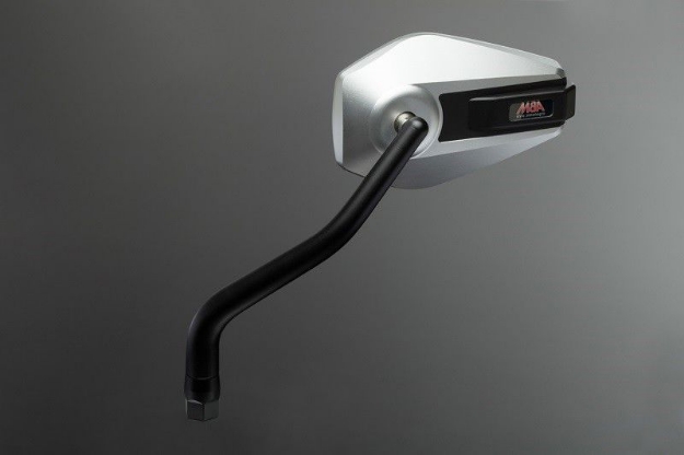 Afbeeldingen van Epo aluminium stuurspiegel ABM links-Zilver