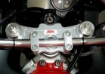 Afbeeldingen van Superbikestuurombouw semi kroonplaat zwart Honda CBR600F '91-98 / CBR1000F '87-98