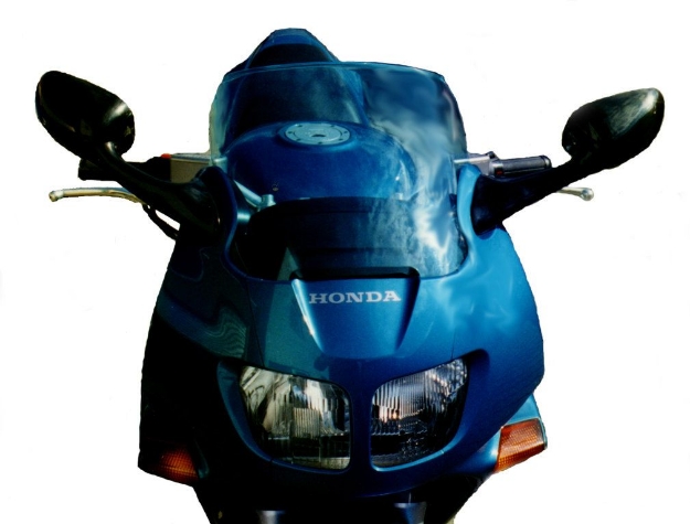 Afbeeldingen van Superbikestuurombouw semi kroonplaat silver Honda VFR750F 1990-1997