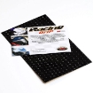 Afbeeldingen van Racing grip stickervel zwart 20x30cm