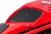 Afbeeldingen van Tank protector/grip stickers zwart Puig Ducati Monster 821/1200 (S) (R) ’14-