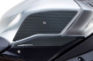 Afbeeldingen van Tank protector/grip stickers zwart Puig Yamaha YZF-R1 ’15-/R1M ’17-