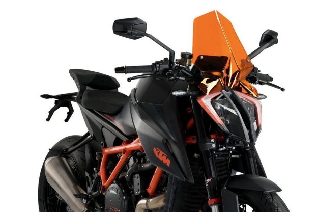 Afbeeldingen van Vervangingsruit naked bike Touring Puig KTM 1290 Superduke R '20- -oranje