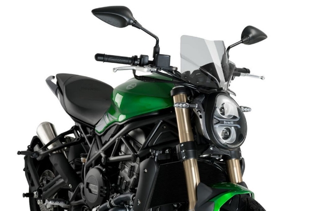 Afbeeldingen van Vervangingsruit naked bike Puig Benelli 752S '18- licht getint