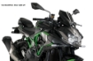 Afbeeldingen van Vervangingsruit naked bike Sport Puig Kawasaki Z H2 '20- -carbon look