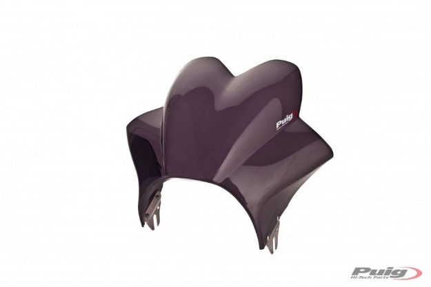 Afbeeldingen van Windscherm Puig model Wave CB600F Hornet '03-'04-Donker getint