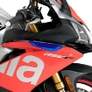 Afbeeldingen van Side Spoiler Downforce blauw van Puig voor de Aprilia RSV4 RR / RF '15-20