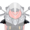 Afbeeldingen van Side Spoiler Downforce blauw van Puig voor de Aprilia RSV4 RR / RF '15-20