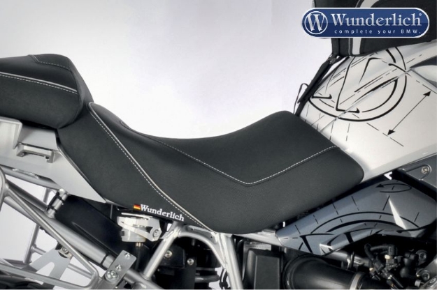 Afbeeldingen van Rider seat AKTIVKOMFORT BMW R1200GS/Adventure - black standard Wunderlich