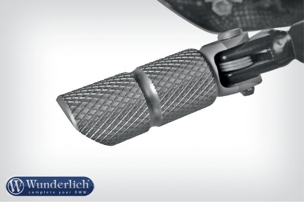 Afbeeldingen van Brake lever enlargement diverse BMW modellen - silver Wunderlich