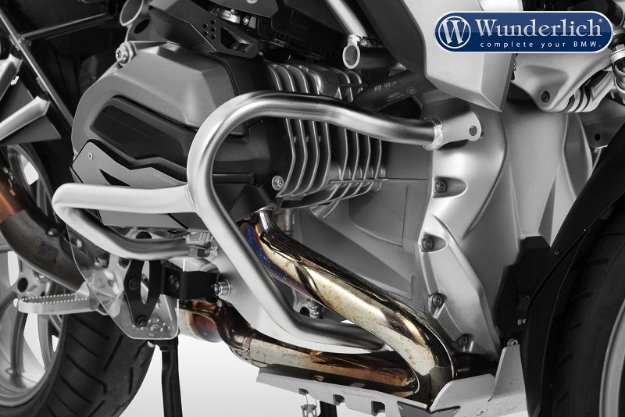 Afbeeldingen van Engine crash bar BMW R1200GS LC/ R1200R(S) LC - stainless steel Wunderlich