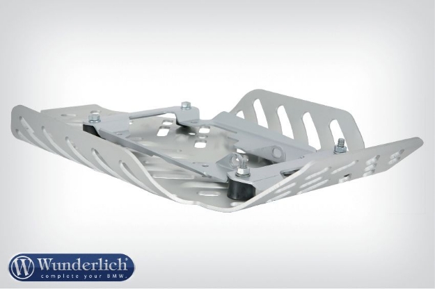 Afbeeldingen van Engine protection plates Extreme BMW R1200GS/Adventure -'13 // R NineT '14-'16 - silver Wunderlich