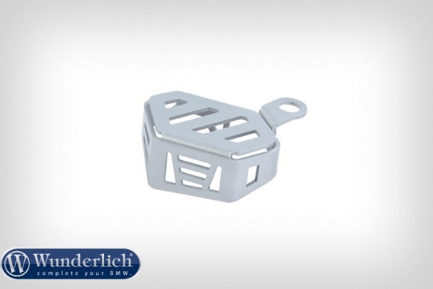 Afbeeldingen van Clutch reservoir protector diverse BMW modellen - silver Wunderlich