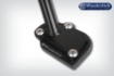 Afbeeldingen van Side stand enlarger for low suspension BMW R1200GS LC/Adventure - black Wunderlich