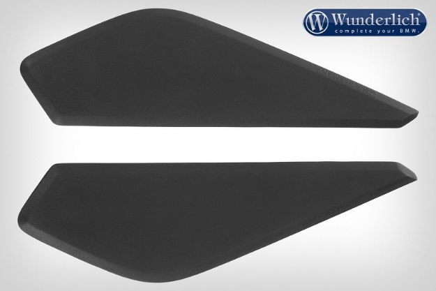Afbeeldingen van Tank pad set 2 pieces short BMW R1200GS LC '17-- black Wunderlich