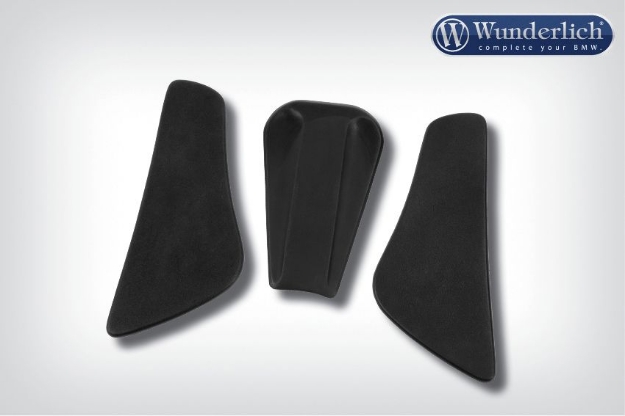 Afbeeldingen van Tank pads BMW F800GS -'16/ F800GS Adv. '13-- black Wunderlich