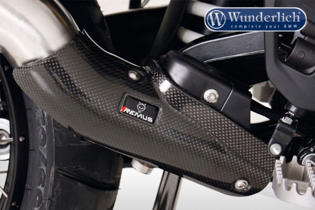 Afbeeldingen van Remus Black Hawk (EURO3) BMW R1200GS LC '13-'16/ Adventure '14-- black Wunderlich