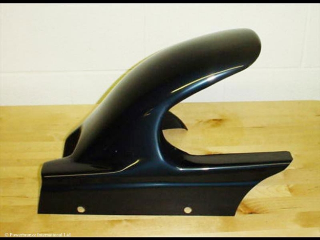 Afbeeldingen van Achterspatbord zwart Kawasaki ZX12-R 2000-2006