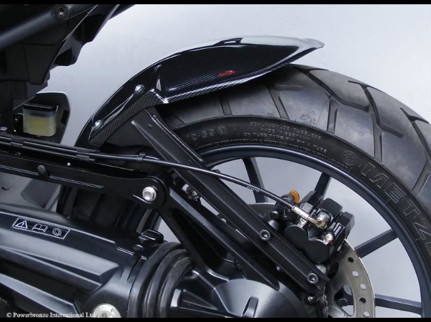 Afbeeldingen van Achterspatbord carbon look Triumph TIGER 1200 EXPLORER 2012-