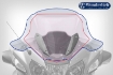 Afbeeldingen van Touring Screen BMW R1200RT LC '14- Wunderlich smokey grey