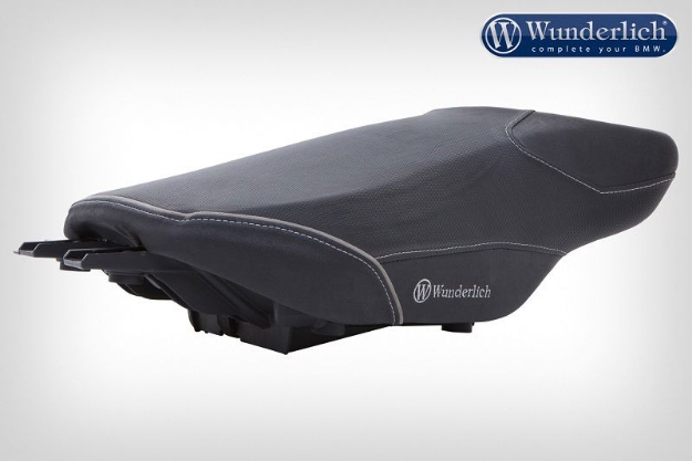 Afbeeldingen van Rider seat AKTIVKOMFORT hoog zwart BMW R1200R/RS / R1250R/RS '19-