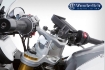 Afbeeldingen van Handlebar riser for Models without BMW Navigation System 25mm BMW R1200R(S) LC - silver Wunderlich
