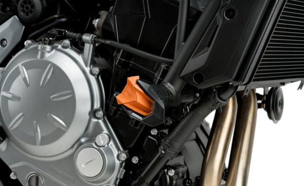 Afbeeldingen van Eindrubbers voor Puig R19 sliders (set)-oranje