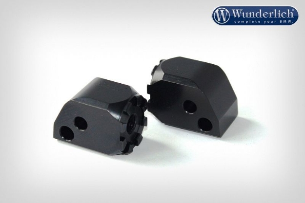 Afbeeldingen van Vario joint passenger (pair) diverse BMW modellen - black Wunderlich