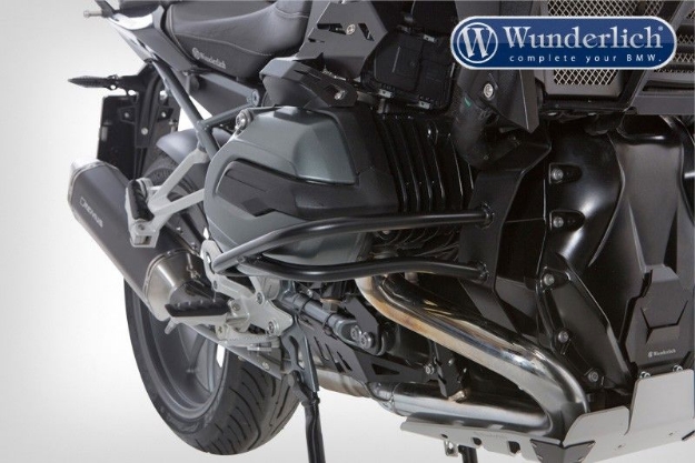 Afbeeldingen van Engine protection bar Sport BMW R1200GS LC/ R1200R(S) LC - black Wunderlich