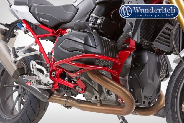 Afbeeldingen van Engine protection bar Sport BMW R1200GS LC/ R1200R(S) LC - red Wunderlich