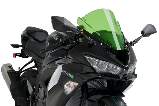 Afbeeldingen van Vervangingsruit jetstream Kawasaki ZX-6R 636 '19- groen