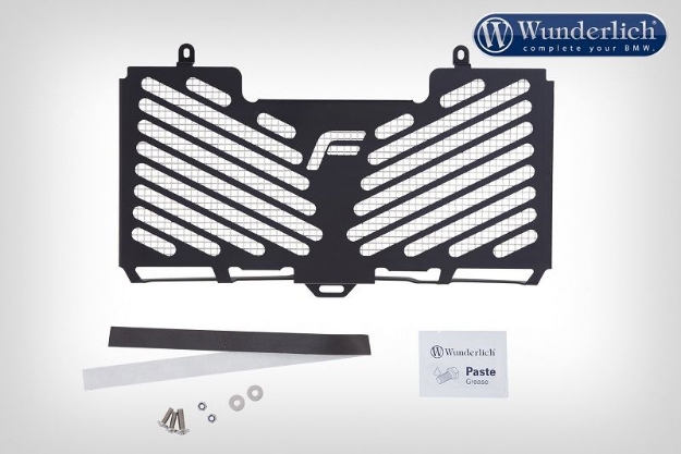 Afbeeldingen van Water cooler grill diverse BMW modellen - black Wunderlich