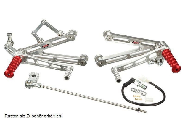 Afbeeldingen van Rem/schakelset ABM model Classico Honda CBR900RR 1998-1999