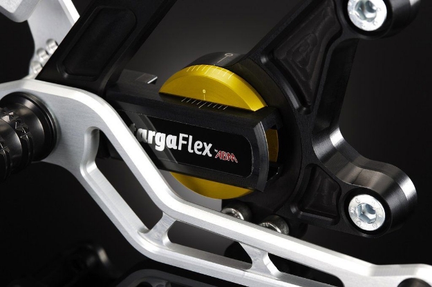 Afbeeldingen van Rem/schakelset ABM model TargaFlex Kawasaki ZX10-R 2011-