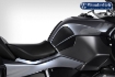 Afbeeldingen van Tank pad set 5 pieces BMW R1200RT LC - black Wunderlich