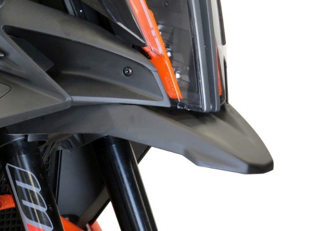 Afbeeldingen van Voorspatbord/snavel verlenger mat zwart KTM 1290 Super Adventure R/S/T '17-'20