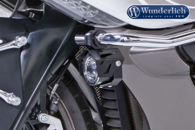 Afbeeldingen van LED additional head light ATON BMW K1600GT/GTL - black Wunderlich