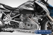 Afbeeldingen van Valve cover & cylinder protectors dakar left + right - black Wunderlich