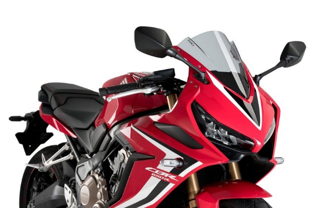 Afbeeldingen van Vervangingsruit Puig Jetstream Honda CBR650R ’19- -licht getint