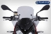Afbeeldingen van Windscreen Â»MARATHONÂ« high BMW S1000R '14-- smoked grey Wunderlich