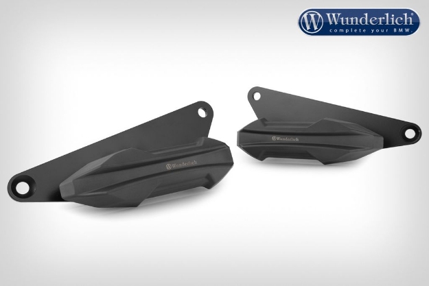 Afbeeldingen van Crash pads RACING set BMW S1000R '17- Wunderlich