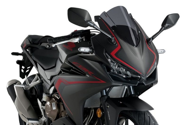 Afbeeldingen van Vervangingsruit Puig Jetstream Honda CBR500R '19- -donker getint