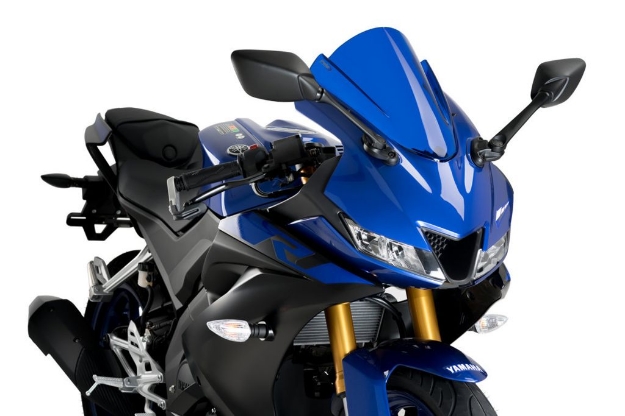 Afbeeldingen van Vervangingsruit Z-Racing Puig Yamaha YZF-R125 '20- -blauw