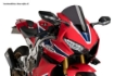 Afbeeldingen van Vervangingsruit Puig Jetstream R Honda CBR1000RR Fireblade/SP/SP2 '20- -zwart