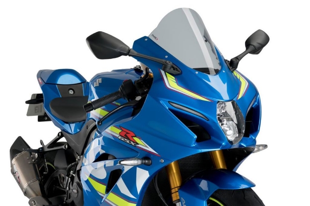 Afbeeldingen van Vervangingsruit Puig Jetstream R-Racer Suzuki GSX-R1000 '17--licht getint