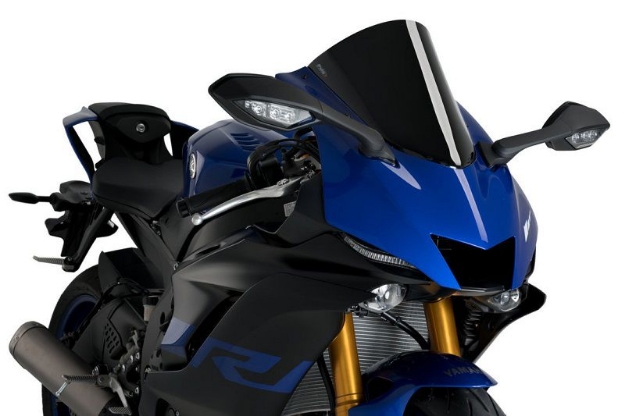 Afbeeldingen van Vervangingsruit Puig R-Racer Yamaha YZF-R6 '17- / YZF-R7 '22- zwart